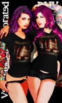 vengeance incorporated bad live & crazy t-shirt models