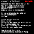 Vengeance Incorporated - Predator credits