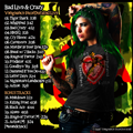 Vengeance Incorporated - Bad Live & Crazy - model - songlist back cover
